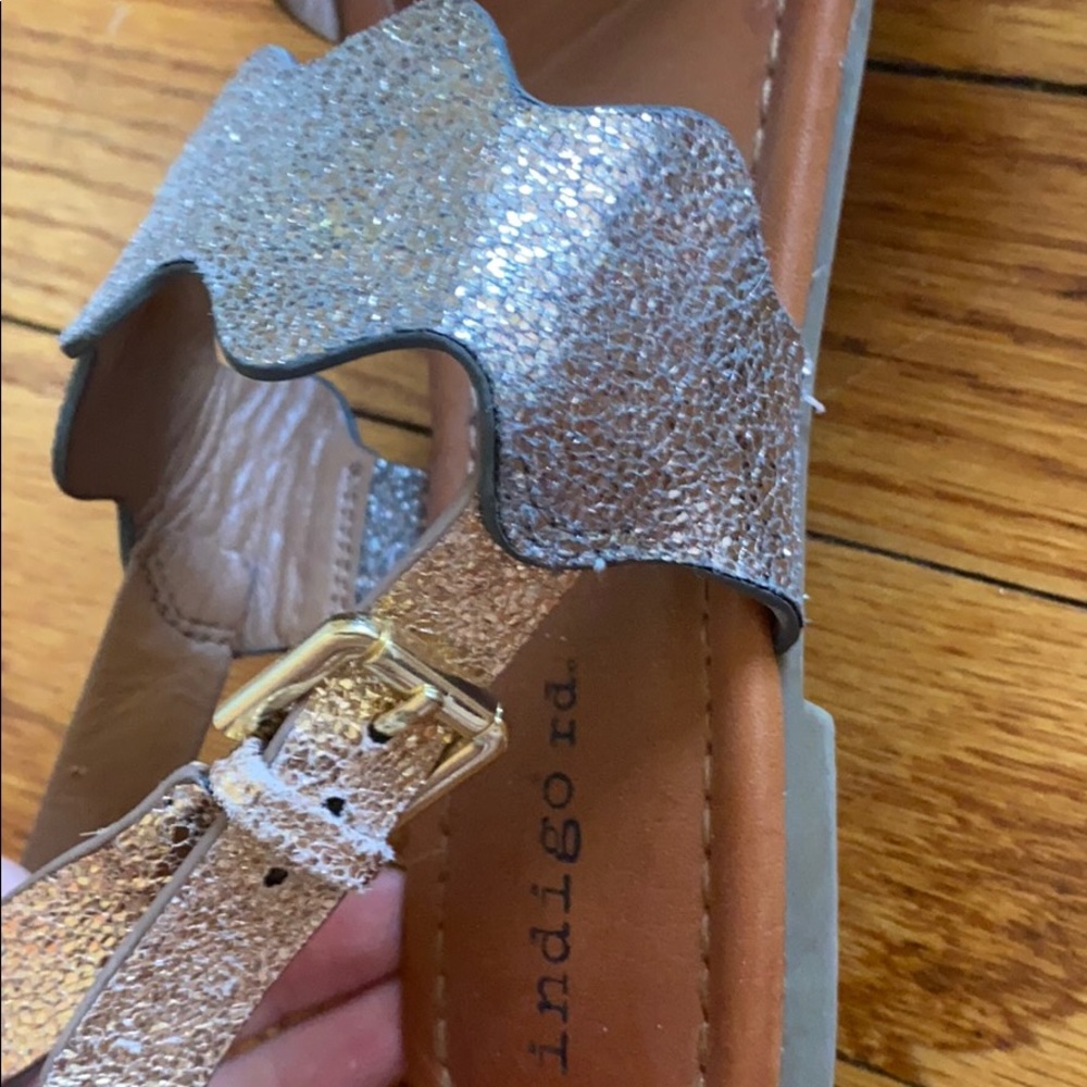 Metallic Sandals - Picture 2 of 4